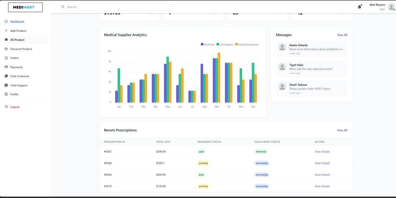 Tesfa Healthcare Marketplace screenshot 2